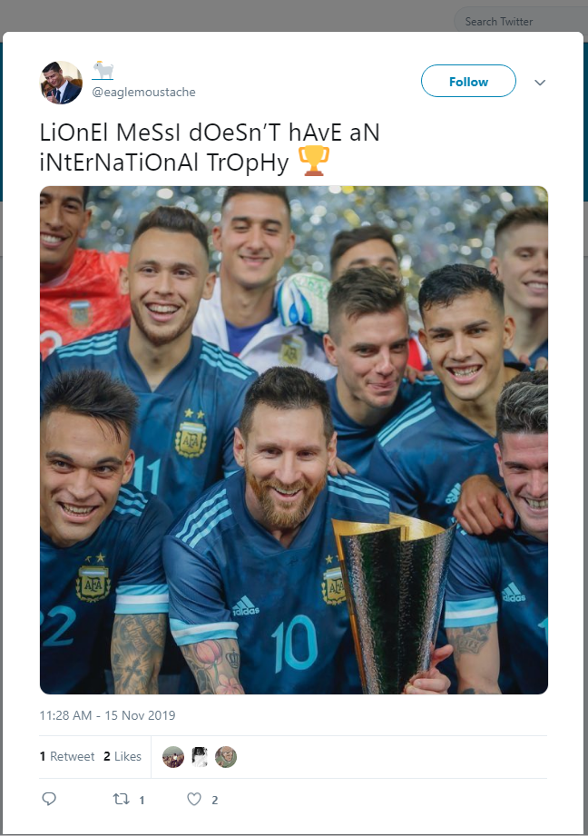 Messi Juara Superclasico Americas 2019, Fans Ronaldo Beri Sindiran 